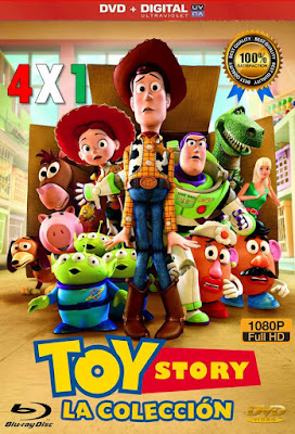 Toy Story Colección 4X1 HD DVD LATINO 5.1