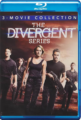 COMBO The Divergent Colección DVD HD Dual Latino 5.1 + Sub