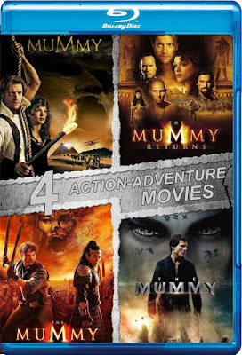 COMBO The Mummy Colección DVD HD Dual Latino 5.1 + Sub 2xDVD5